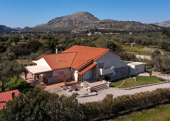 Olive Private Swimming Pool 5 Bdr Rhodes Villa Kolymbia