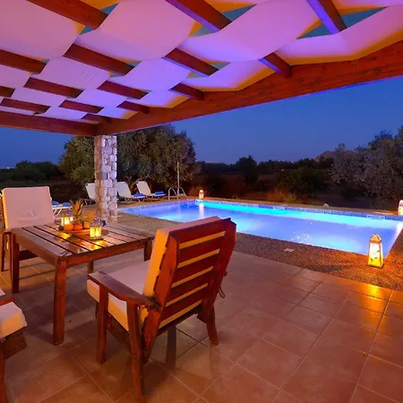 Olive Private Swimming Pool 5 Bdr Rhodes Villa *